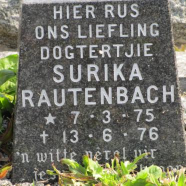 RAUTENBACH Surika 1975-1976
