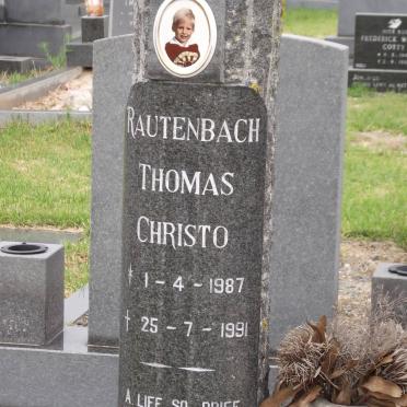 RAUTENBACH Thomas Christo 1987-1991