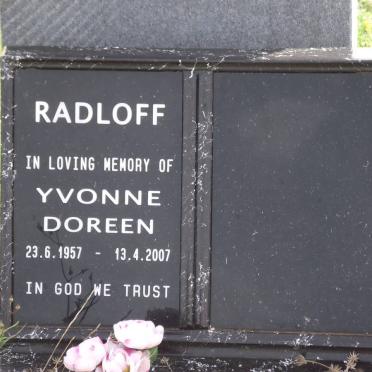 RADLOFF Yvonne Doreen 1957-2007