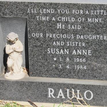 RAULO Susan Anne 1966-1984