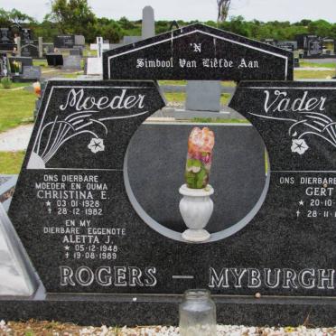 ROGERS :: MYBURGH
