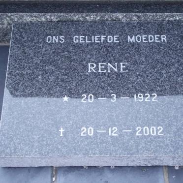 ROSSLEE Rene 1922-2002