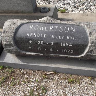 ROBERTSON Arnold 1954-1975