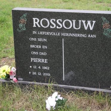 ROSSOUW Pierre Johan 1962-2001