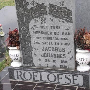 ROELOFSE Jacobus Johannes 1916-1990