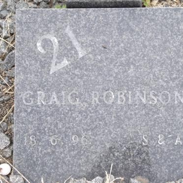 ROBINSON Craig 1996-