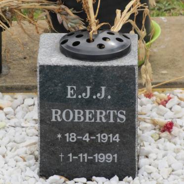 ROBERTS E.J.J. 1914-1991