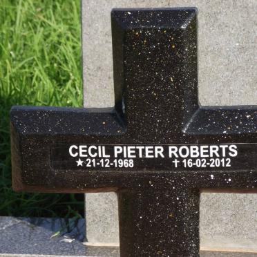 ROBERTS Cecil Pieter 1968-2012