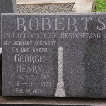 ROBERTS George Henry 1917-1979