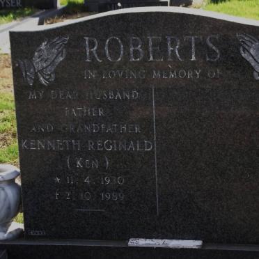 ROBERTS Kenneth Reginald 1930-1989