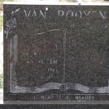 ROOYEN Jan Willem, van 1924-1987