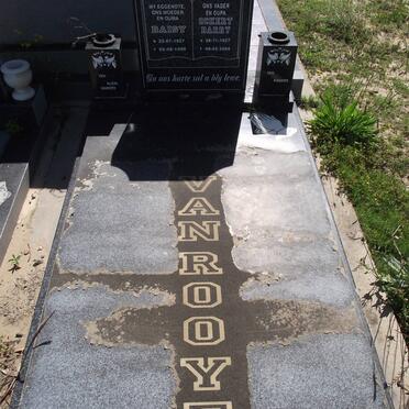 ROOYEN Daisy, van 1927-1999 &amp; Ockert Harry 1927-2004