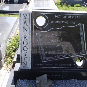 ROOYEN Maria, van 1940-1997