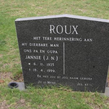 ROUX J.N. 1925-1999