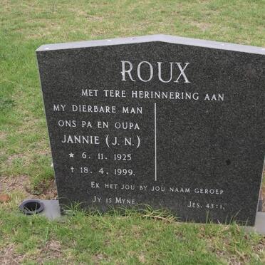 ROUX J.N. 1925-1999