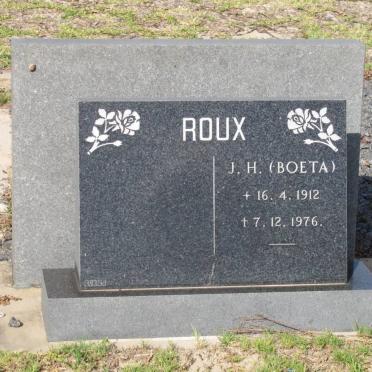 ROUX J.H. 1912-1976
