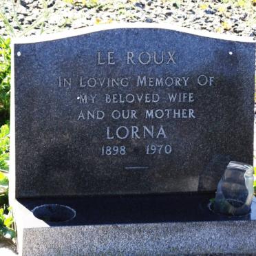 ROUX Lorna, le 1898-1970