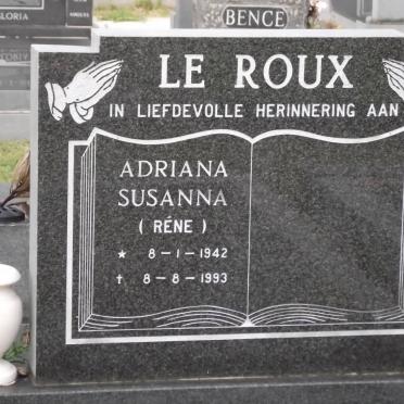 ROUX Adriana Susanna, le 1942-1993