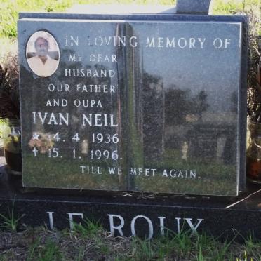 ROUX Ivan Neil, le 1936-1996