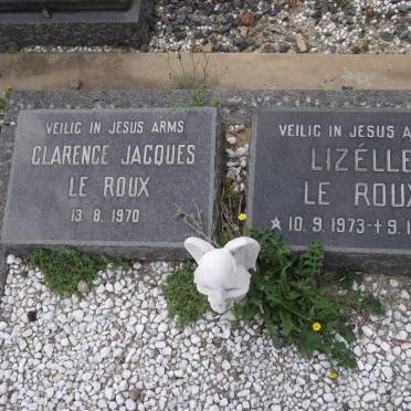 ROUX Clarence Jacques, le -1970 :: ROUX Lizélle, le 1973-1973