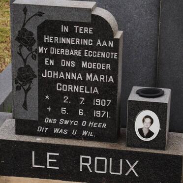 ROUX Johanna Maria Cornelia, le 1907-1971