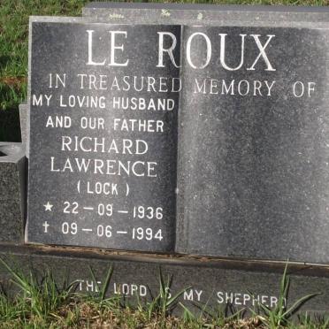 ROUX Richard Lawrence, le 1936-1994