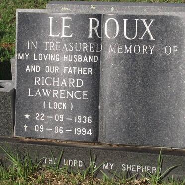 ROUX Richard Lawrence, le 1936-1994