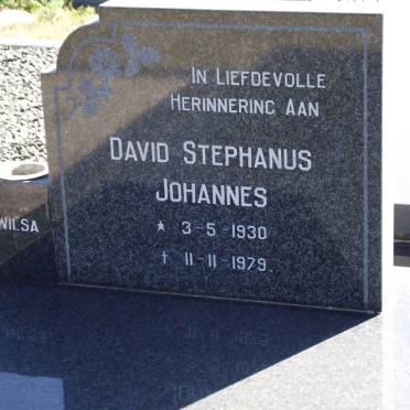 ROUX David Stephanus Johannes, le 1930-1979 