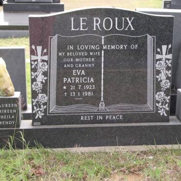 ROUX Eva Patricia, le 1923-1981