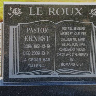 ROUX Ernest, le 1951-2009