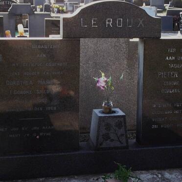 ROUX Pieter Mattheus, le 1897-1972 &amp; Dorothea Maria SPIES 1902-1968