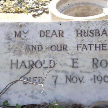 ROUS Harold E. -1963