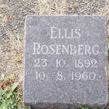 ROSENBERG Ellis 1892-1960