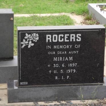 ROGERS Miriam 1897-1979