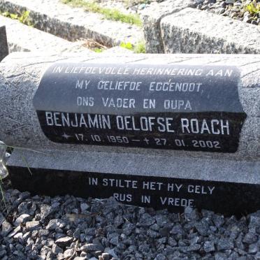 ROACH Benjamin Oelofse 1950-2002