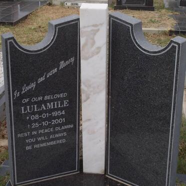 RUHASHE Lulamile 1954-2001