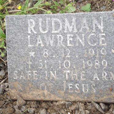RUDMAN Lawrence 1919-1989