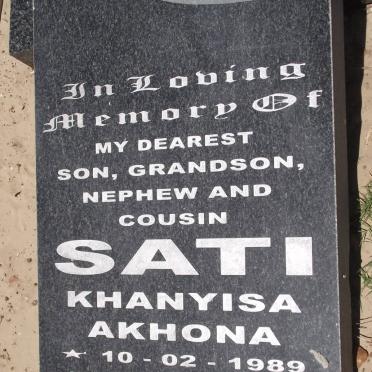 SATI Khanyisa Akhona 1989-2012