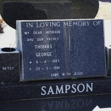 SAMPSON Thomas George 1947-1991