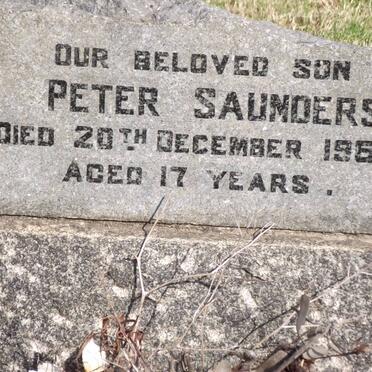 SAUNDERS Peter -1969