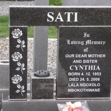 SATI Cynthia 1953-2008