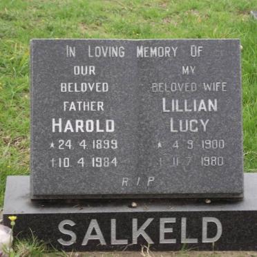 SALKELD Harold 1899-1984 &amp; Lillian Lucy 1900-1980