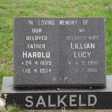 SALKELD Harold 1899-1984 &amp; Lillian Lucy 1900-1980