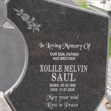 SAUL Xolile Melvin 1969-2008