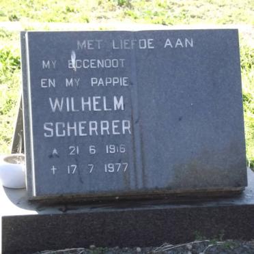 SCHERRER Wilhelm 1916-1977