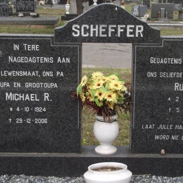 SCHEFFER Michael R. 1924-2006 :: SCHEFFER Ruben 1954-1981