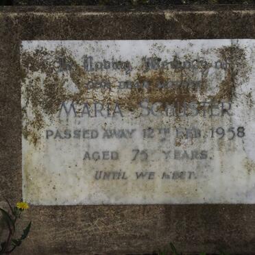 SCHUSTER Maria -1958