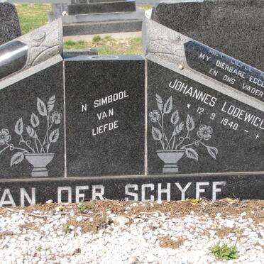 SCHYFF Johannes Lodewicus, van der 1940-1975