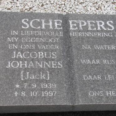SCHEEPERS Jacobus Johannes 1939-1997