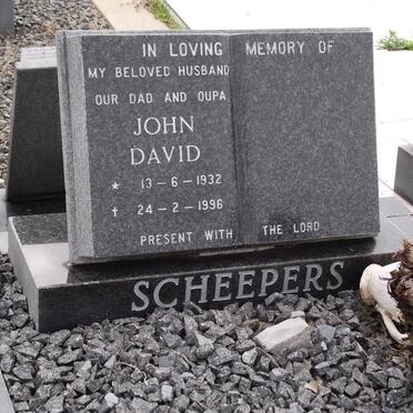 SCHEEPERS John David 1932-1996